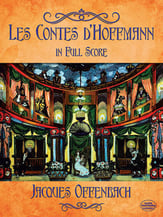 Les Contes d'Hoffmann Full Score cover